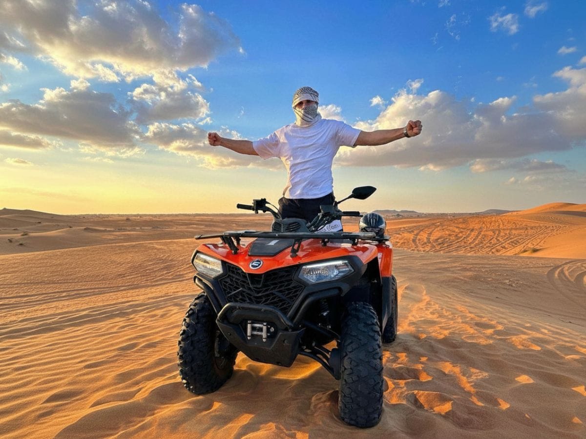 Agafay Desert quad bike and dinner show