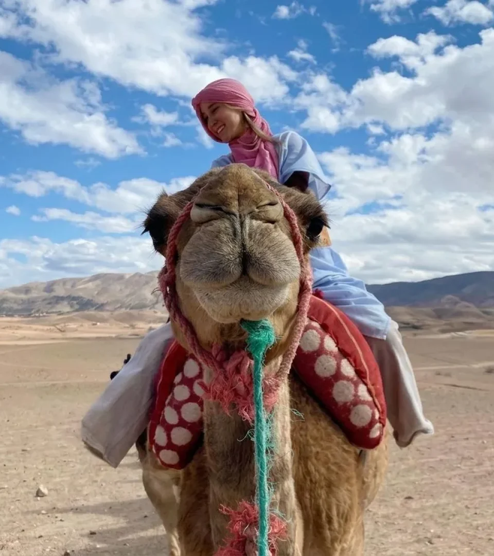 Lunch quad in The Agafay Desert