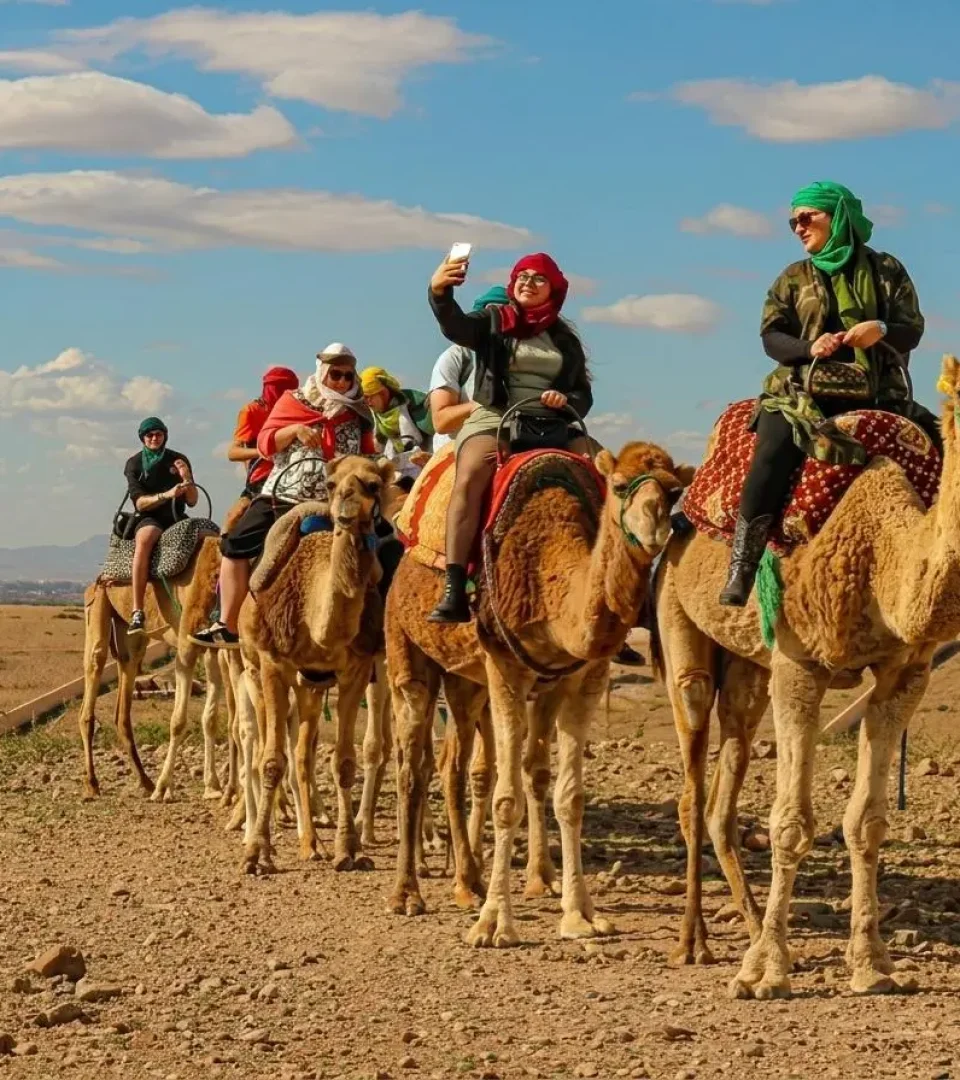 swimming Lunch quad in The Agafay Desert